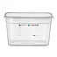 HENDI Transparante GN 1/2 container 12,5 l van PP, 325 x 265 mm