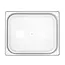 HENDI Transparante GN 1/2 container 12,5 l van PP, 325 x 265 mm