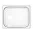HENDI Gastronorm container – luchtdicht – 9,5L – transparant – 325x265x150 mm