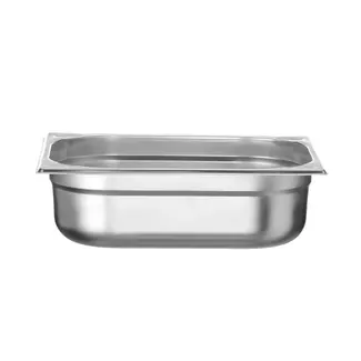 HENDI Gastronorm container – 6,5L – versterkte hoeken – roestvrij staal – 100mm hoog