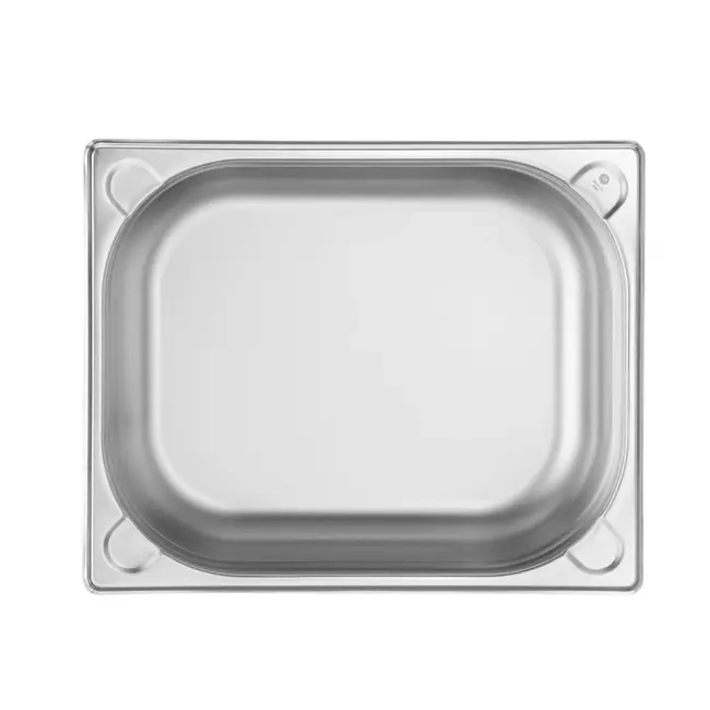 HENDI Gastronorm container – 6,5L – versterkte hoeken – roestvrij staal – 100mm hoog