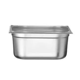 Hendi Gastronorm container - versterkte hoeken - 9,5L - 150mm hoog - roestvrij staal