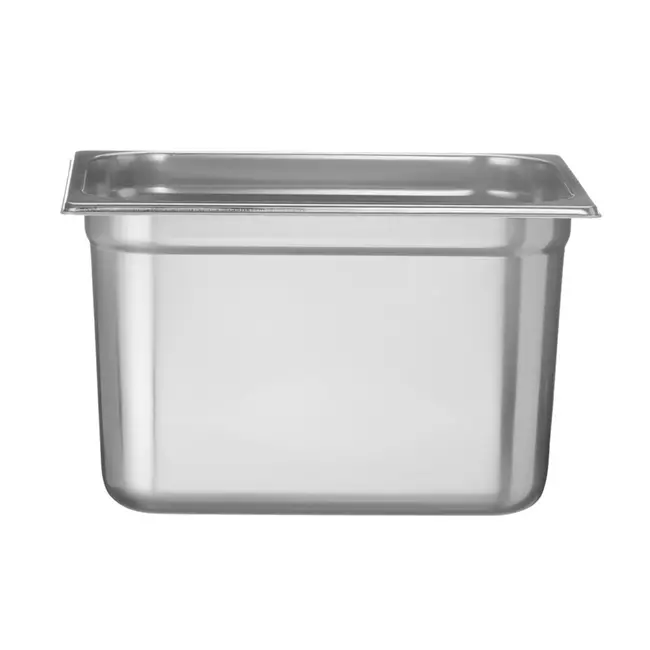 HENDI Gastronormbak – roestvast staal 18/10 – 12,5L – 200mm hoog – stapelbaar