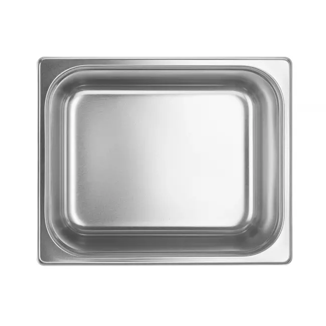 HENDI Gastronormbak – roestvast staal 18/10 – 12,5L – 200mm hoog – stapelbaar