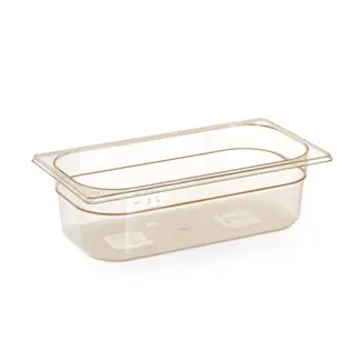 HENDI Gastronorm bak – hoge temperatuurbestendigheid – 3,8L – transparant – 325x176x100 mm