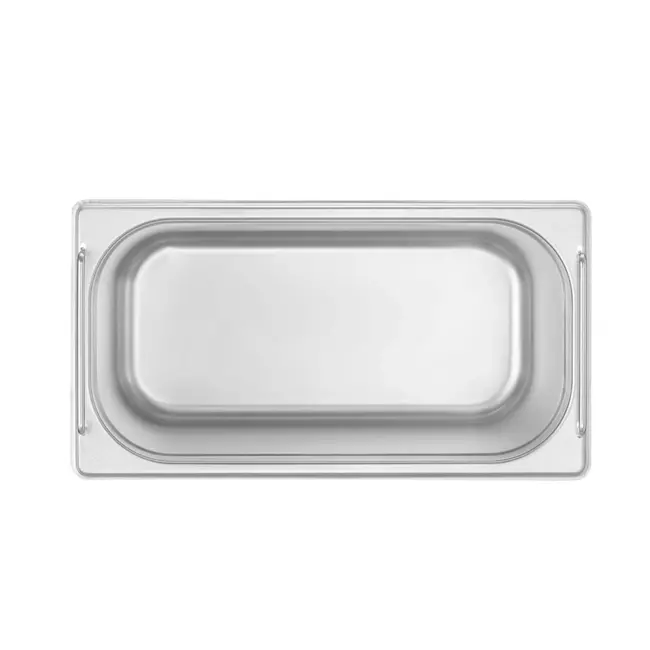 HENDI GN-container 1/3 met handvatten – 5,7L – roestvrij staal – 325x176x150 mm