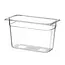 Hendi Gastronorm container - polycarbonaat - 2,5L - transparant - 325x176x65mm