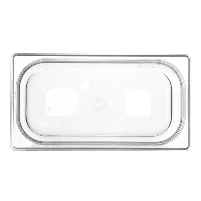 HENDI Gastronorm container – polycarbonaat – 5,7L – temperatuurbestendig – transparant