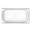 HENDI Gastronorm container – polycarbonaat – 5,7L – temperatuurbestendig – transparant