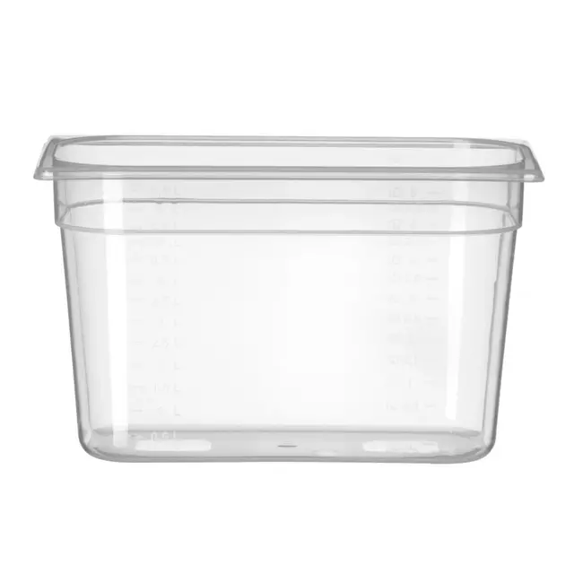 HENDI GN-container 1/3 – Polypropyleen – 7,8L – Transparant – 325x176x200 mm