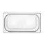 HENDI GN-container 1/3 – Polypropyleen – 7,8L – Transparant – 325x176x200 mm