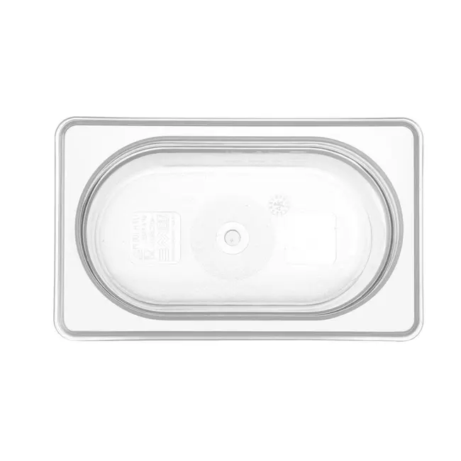 HENDI GN-container – polypropyleen – geur- en smaakvrij – temperatuurbestendig – 1 liter – transparant