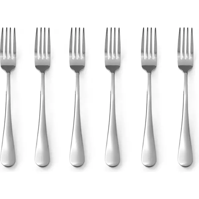HENDI Tafelvorken – Profi Line – Hoogglans – 205 mm – Set van 6