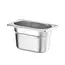 HENDI GN-container 1/9 – Budget Line – 0,6L – 176x108x65 mm – lichtgewicht roestvrij staal