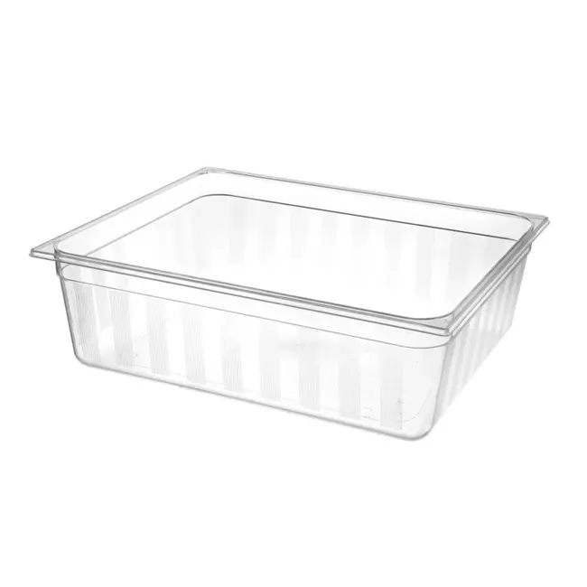 Hendi Gastronorm container 2/1 - 58L - BPA-vrij - temperatuurbestendig - transparant - 650x530x200mm