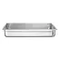 HENDI GN 2/1 container 30 liter met afgeronde hoeken, 103 mm hoog
