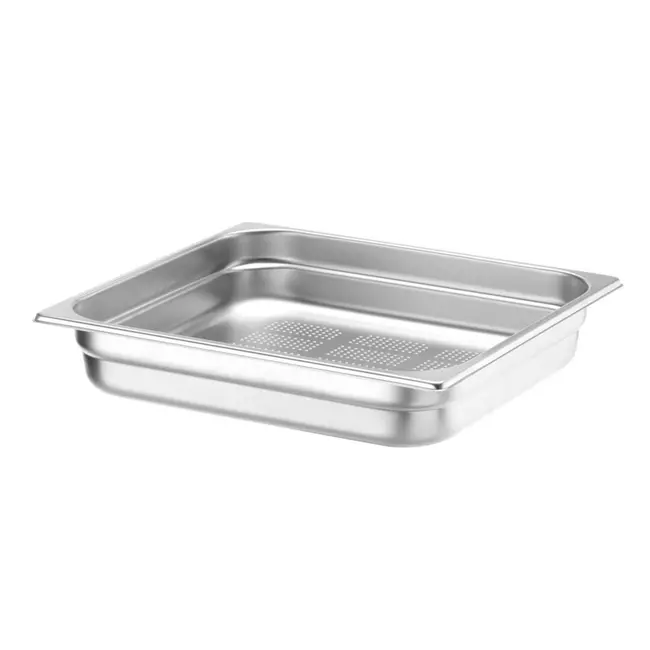 HENDI Geperforeerde GN-container – roestvast staal – 5,5L – 65mm hoog