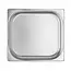 HENDI GN-container 2/3 – lichtgewicht roestvrij staal – 5,5L – 354x325x65 mm