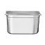 HENDI Gastronorm container 2/3 – 15,5L – versterkte hoeken – roestvrij staal – 200mm hoog