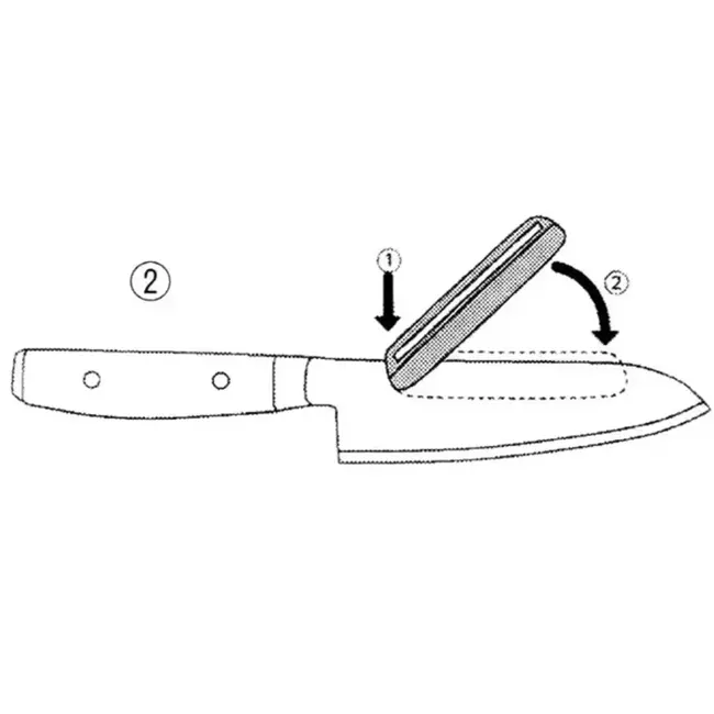 Yaxell Lemmethouder – Japanse Slijphulp voor Perfecte Slijphoek – Keramisch Inzetstuk