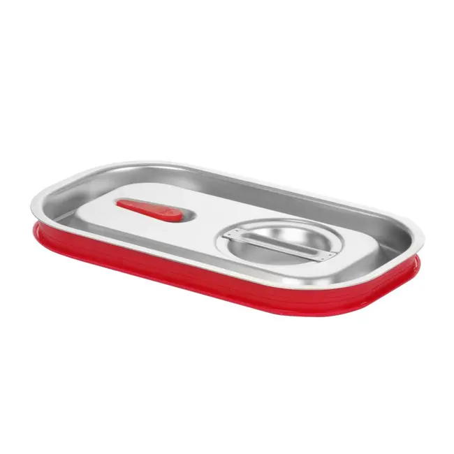 HENDI Deksel voor GN-containers – siliconenrand – luchtdichte afsluiting – 265x162 mm