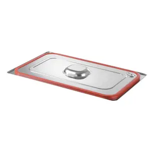 HENDI GN 1/6 deksel met siliconenrand 176 x 162 mm voor voedselbakken