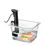 HENDI Deksel voor GN containers – uitsparing sous vide stick – transparant – 265x325 mm