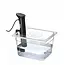 HENDI Deksel voor GN containers – uitsparing sous vide stick – transparant – 265x325 mm