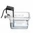 HENDI GN 1/2 sous vide deksel van PC met uitsparing, transparant