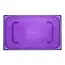 HENDI Deksel voor GN-containers – allergenenindicatie – vaatwasmachinebestendig – 530x325 mm – paars