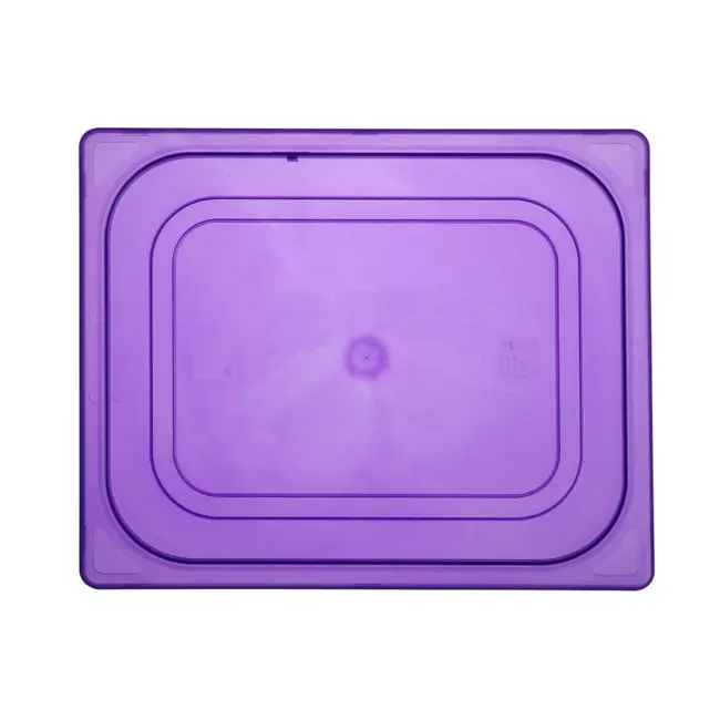 HENDI Deksel voor GN-containers – allergenenmarkering – paars – 325x265 mm