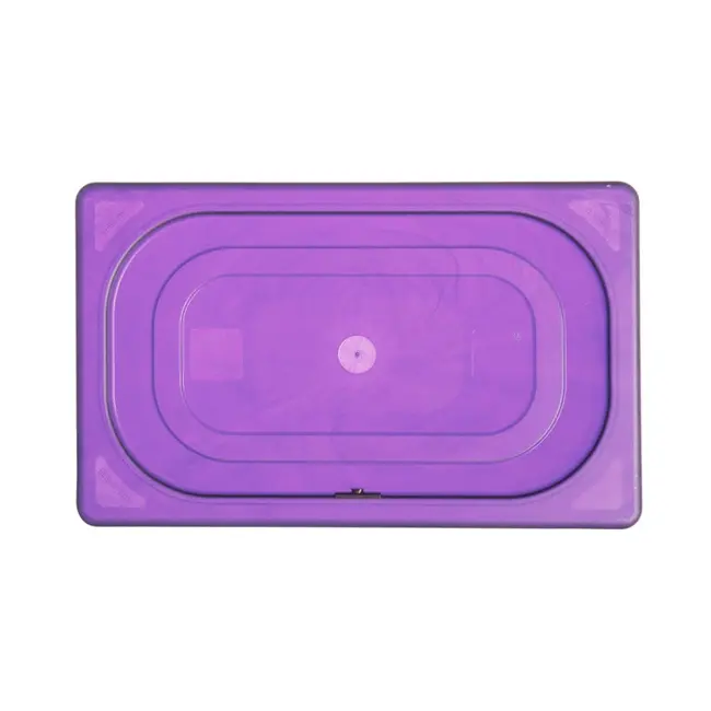 HENDI Deksel voor GN-containers – paars – 265x162 mm – allergenenmarkering