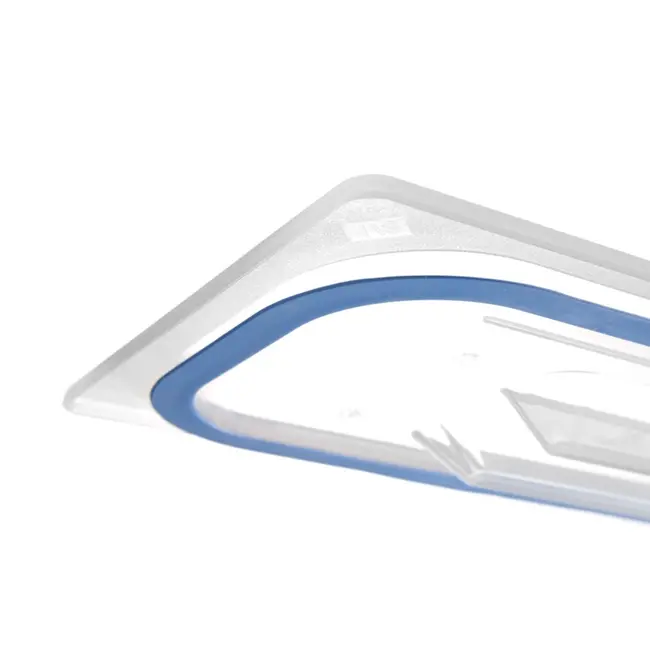 HENDI Deksel voor GN containers – luchtdichte afsluiting – transparant – 530x325 mm