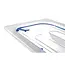 HENDI Deksel voor GN containers – luchtdichte afsluiting – transparant – 530x325 mm