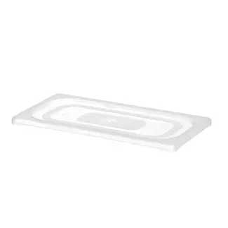 HENDI Polypropyleen GN 1/3 deksel transparant 325 x 176 mm voor bak