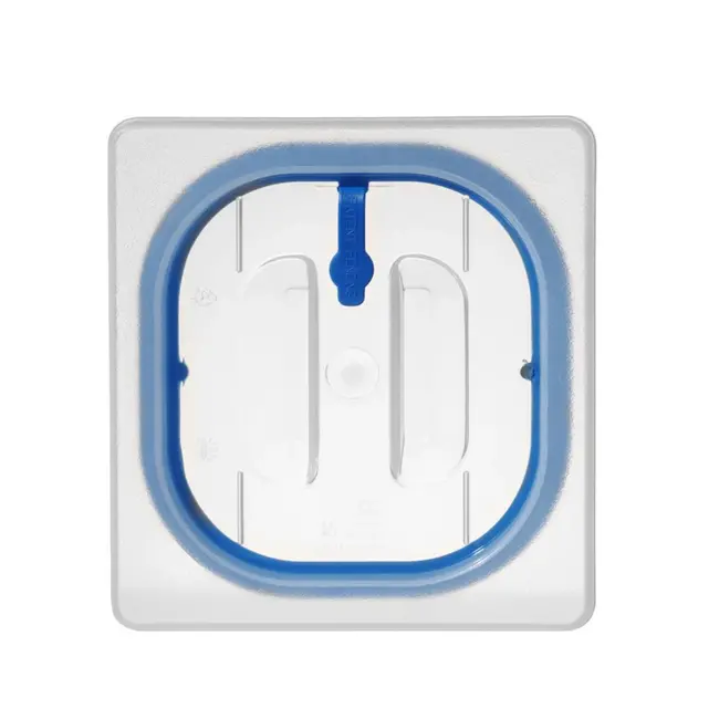 HENDI Deksel GN 1/6 – luchtdichte afsluiting – transparant – 176x162 mm