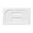 HENDI Deksel voor GN containers – polycarbonaat – wit – 325x176 mm – temperatuurbestendig
