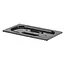HENDI Deksel voor GN containers – polycarbonaat – zwart – 265x162 mm
