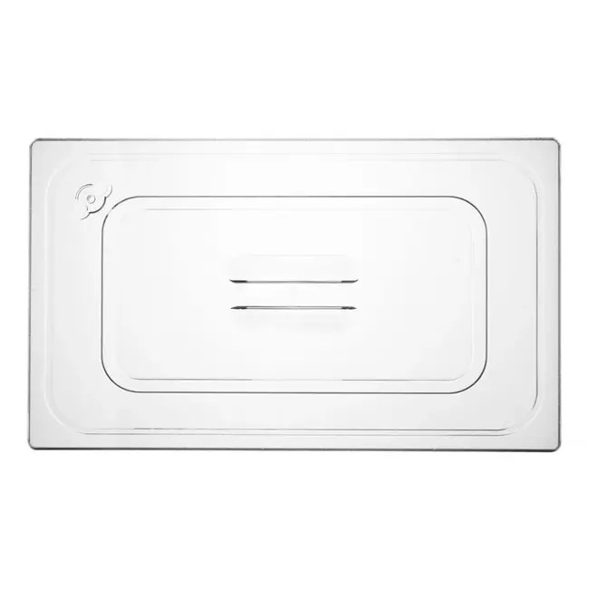 HENDI Deksel voor GN containers – transparant polycarbonaat – 530x325 mm – temperatuurbestendig – vaatwasmachinebestendig