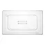 HENDI Deksel voor GN containers – transparant polycarbonaat – 530x325 mm – temperatuurbestendig – vaatwasmachinebestendig