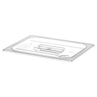 HENDI Deksel voor GN containers – transparant polycarbonaat – 265x325 mm – temperatuurbestendig