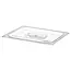 HENDI Deksel voor GN containers – transparant polycarbonaat – 265x325 mm – temperatuurbestendig