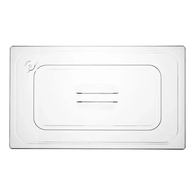 HENDI Deksel voor GN containers – transparant polycarbonaat – 325x176 mm – temperatuurbestendig
