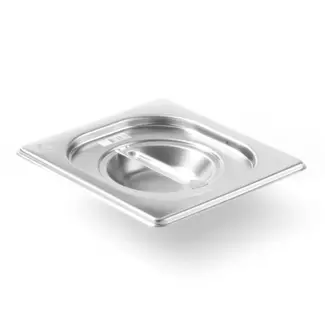 HENDI Deksel voor GN-bakken – geprofileerde hoeken – roestvast staal – 176x162 mm