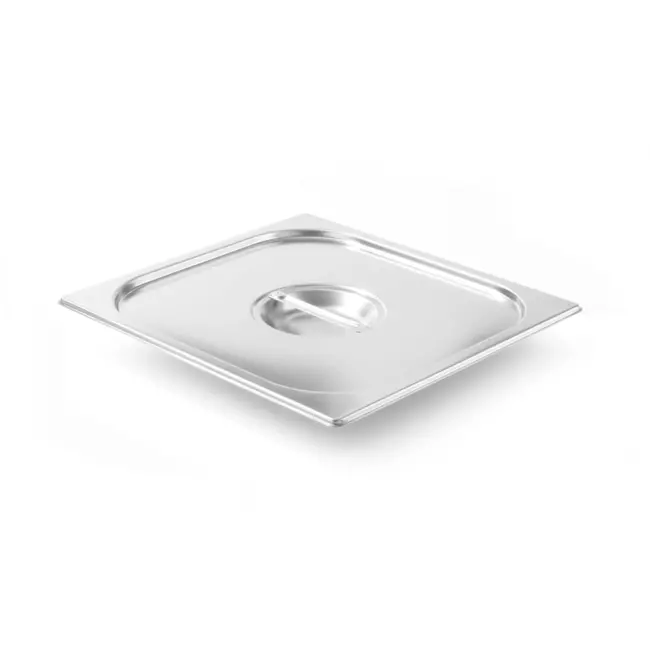 HENDI Deksel voor GN-bakken – geprofileerde hoeken – roestvast staal – 354x325 mm