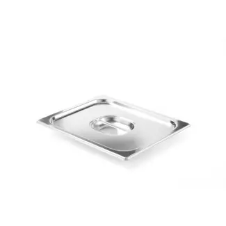 HENDI Deksel voor GN-containers – roestvast staal – grote handgreep – 265x325 mm