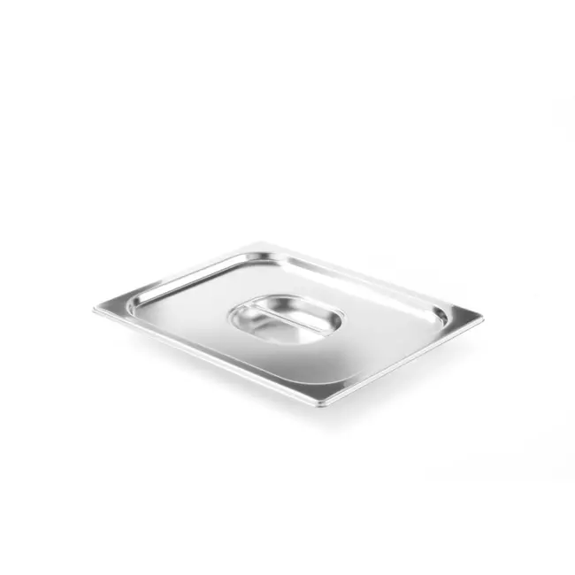 HENDI Deksel voor GN-containers – roestvast staal – grote handgreep – 265x325 mm