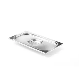 HENDI GN 1/4 deksel van 18/8 RVS 265 x 162 mm voor Profi-Line bakken