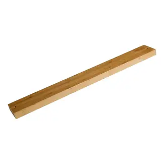 Yaxell Messenstrip van Bamboe 49,5 cm – Magnetisch en Duurzaam – Voor 8 Messen – Inclusief Bevestigingsmateriaal – Natuurlijke Look en Sterke Magneten