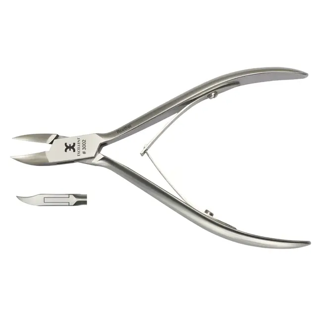 Excellent-Solingen Hoeknageltang 13,0 cm – Roestvrijstaal – Nikkelvrij – Ergonomisch Handvat